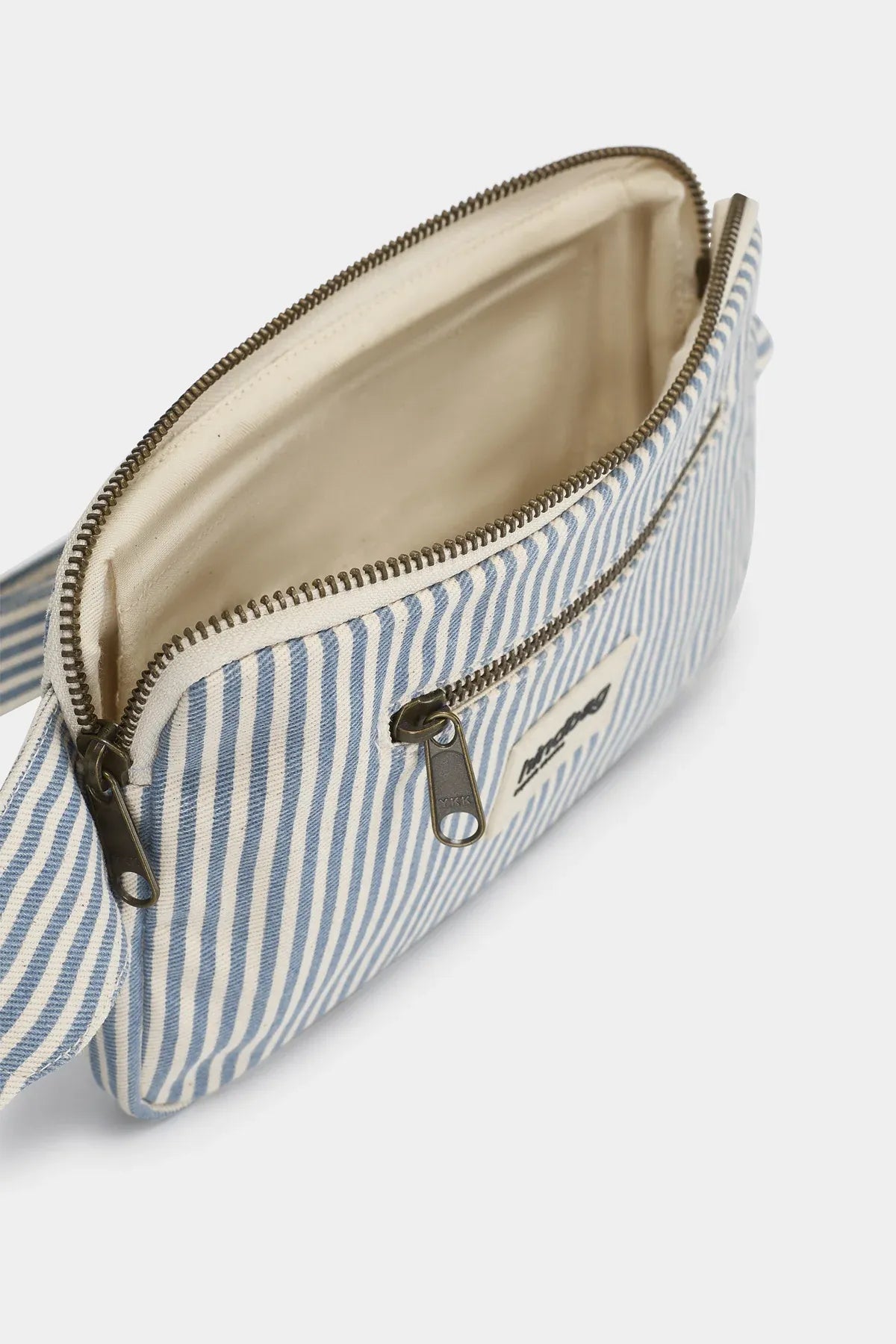 Hindbag - HARRY Bauchtasche • Feine Streifen Blau - ROSA ECK