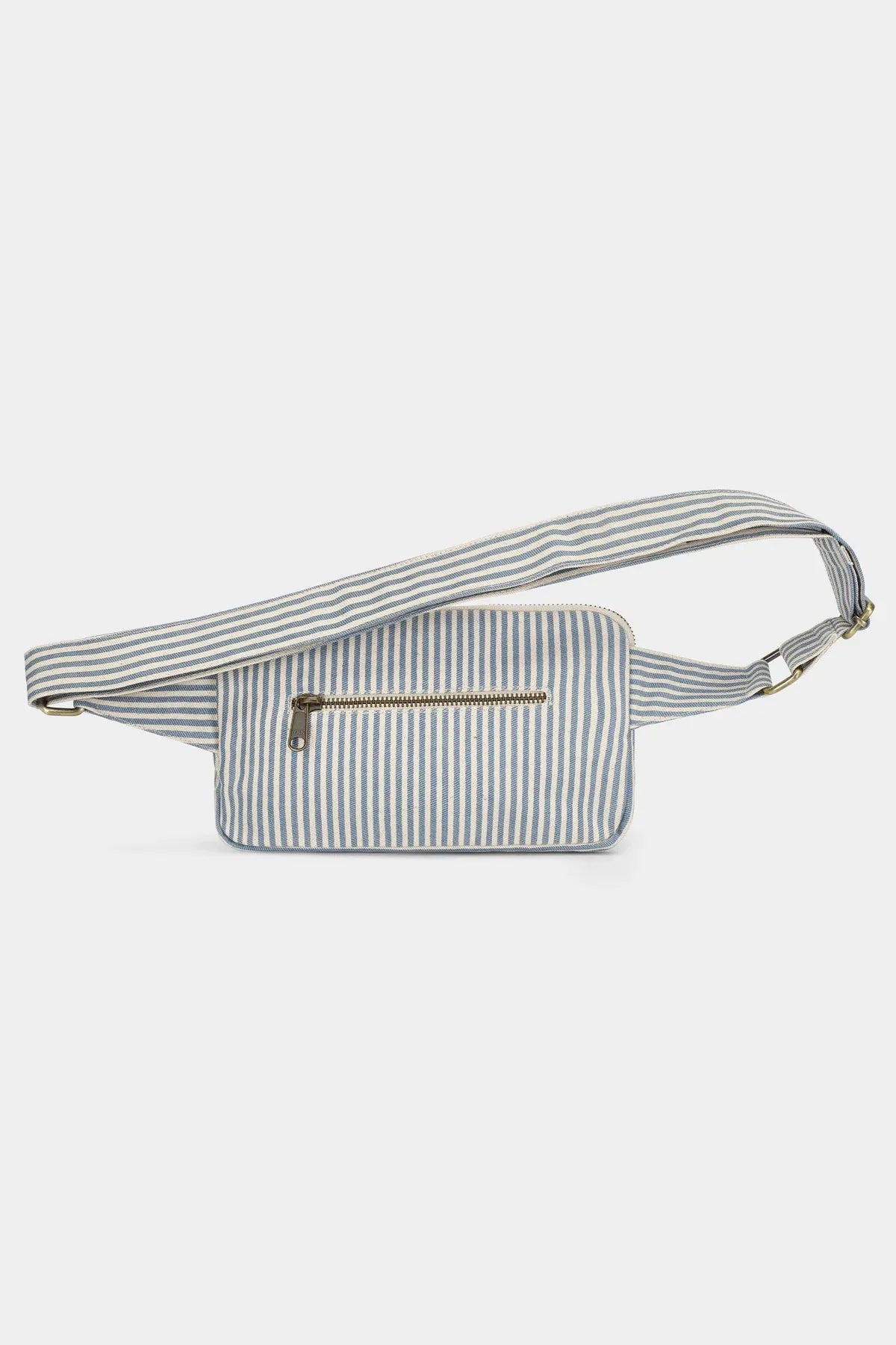 Hindbag - HARRY Bauchtasche • Feine Streifen Blau - ROSA ECK