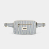 Hindbag - HARRY Bauchtasche • Feine Streifen Blau - ROSA ECK