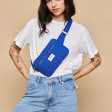 Hindbag - HARRY Bauchtasche • Knallblau - ROSA ECK