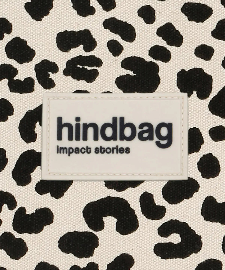 Hindbag - HARRY Umhängetasche • Leopard Naturweiß - Tasche - ROSA ECK Concept Store