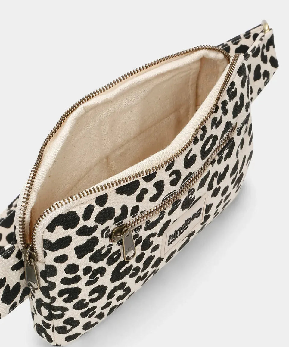 Hindbag - HARRY Umhängetasche • Leopard Naturweiß - Tasche - ROSA ECK Concept Store