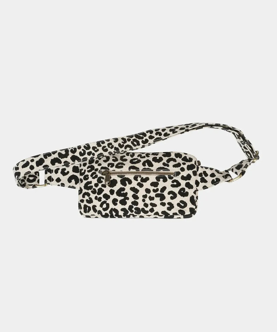 Hindbag - HARRY Umhängetasche • Leopard Naturweiß - Tasche - ROSA ECK Concept Store