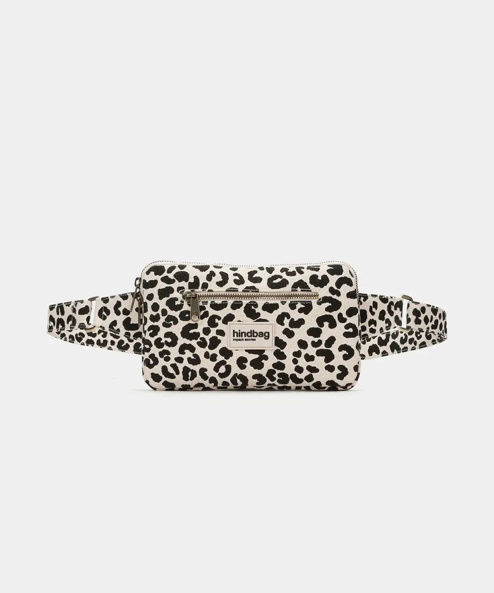 Hindbag - HARRY Umhängetasche • Leopard Naturweiß - Tasche - ROSA ECK Concept Store