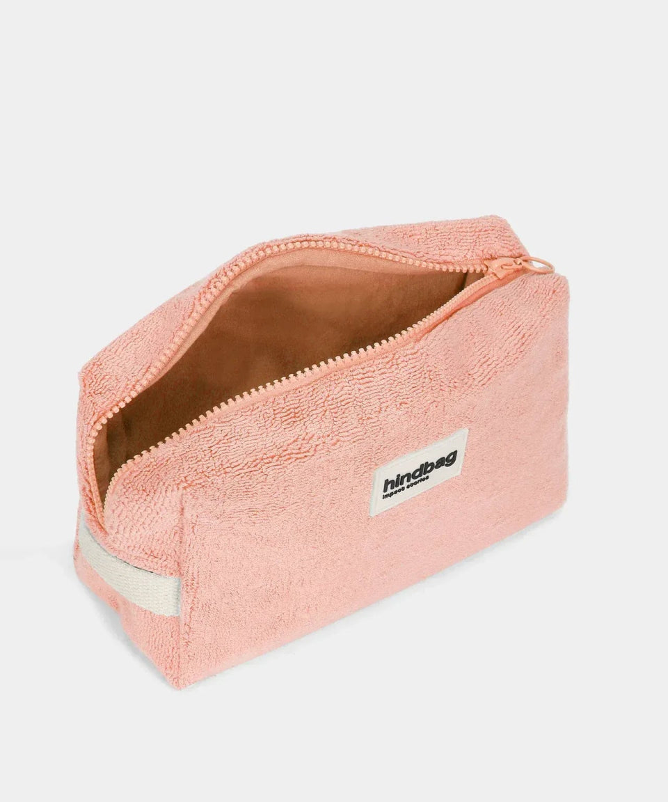 Hindbag - Hindbag LEON Kulturbeutel • Frottee Rosa - Beutel - ROSA ECK Concept Store