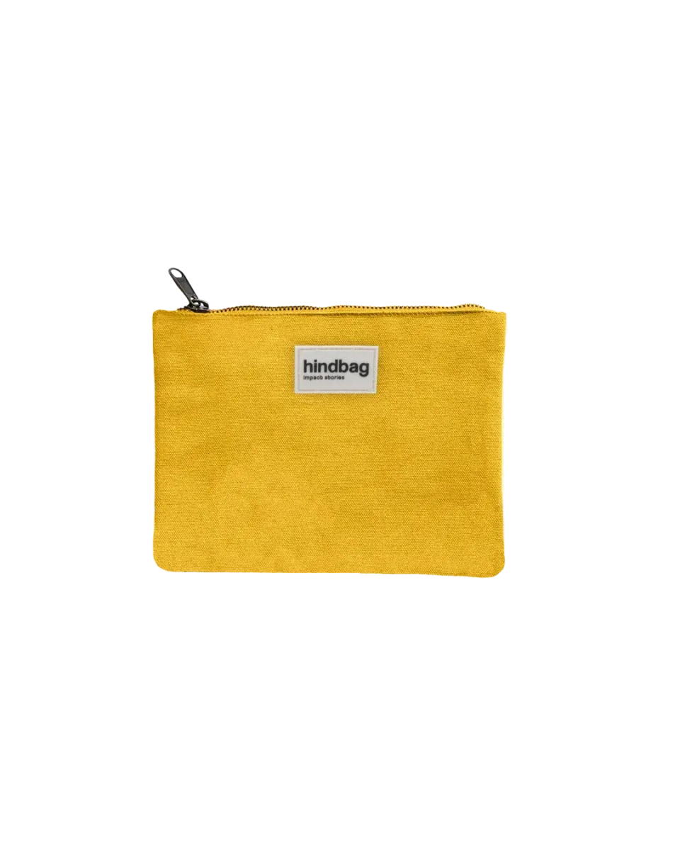 Hindbag - Hindbag LOU Etuis • Safrangelb - Beutel - ROSA ECK Concept Store