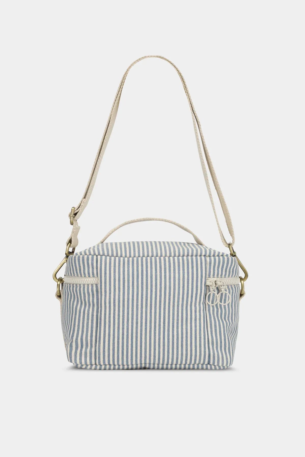 Hindbag - IGOR Kühltasche • Feine Streifen Blau - ROSA ECK