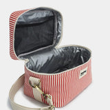 Hindbag - IGOR Kühltasche • Feine Streifen Rot - ROSA ECK