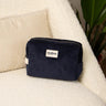 Hindbag - LÉON Kulturbeutel • Cord Marineblau - Kulturbeutel - ROSA ECK