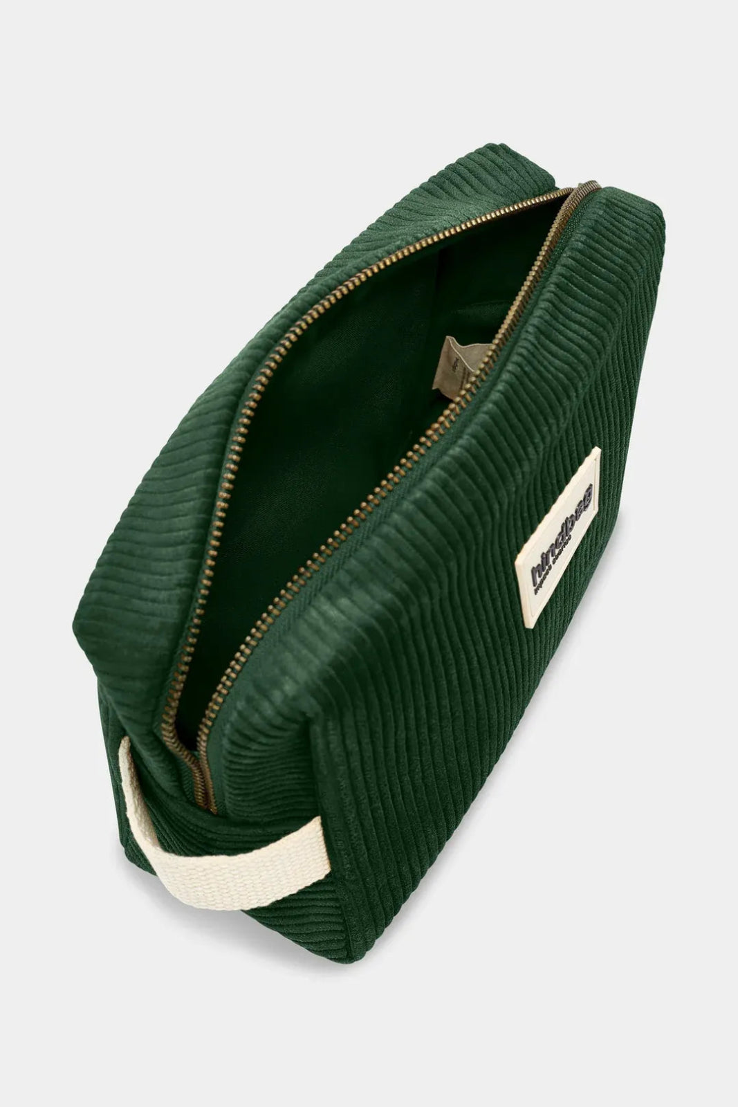 Hindbag - LEON Kulturbeutel • Cord Tannengrün - Kulturbeutel - ROSA ECK