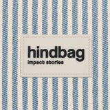 Hindbag - LEON Kulturbeutel • Feine Streifen Blau - ROSA ECK