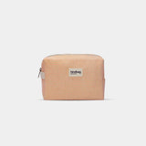 Hindbag - LEON Kulturbeutel • Geflochten Koralle - ROSA ECK