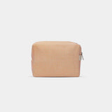 Hindbag - LEON Kulturbeutel • Geflochten Koralle - ROSA ECK