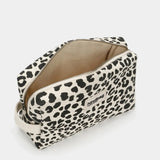 Hindbag - LEON Kulturbeutel | Naturweiß Leopard - Beutel - ROSA ECK Concept Store