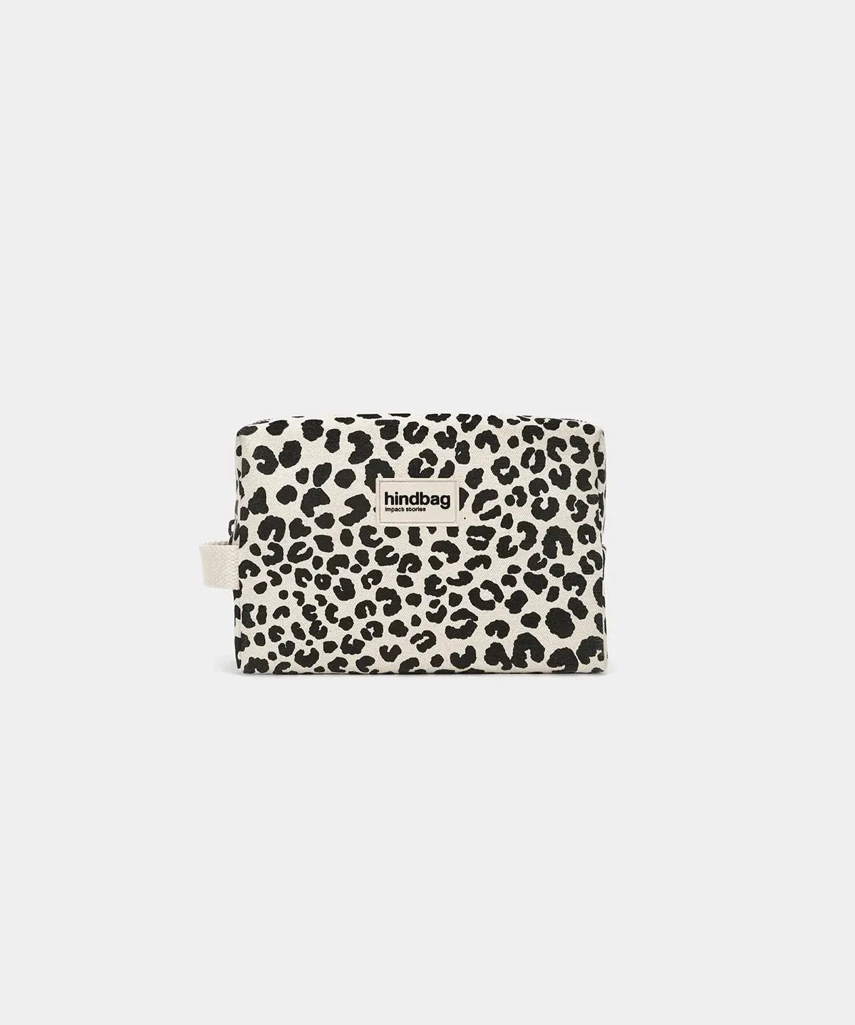 Hindbag - LEON Kulturbeutel | Naturweiß Leopard - Beutel - ROSA ECK Concept Store