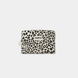 Hindbag - LEON Kulturbeutel | Naturweiß Leopard - Beutel - ROSA ECK Concept Store