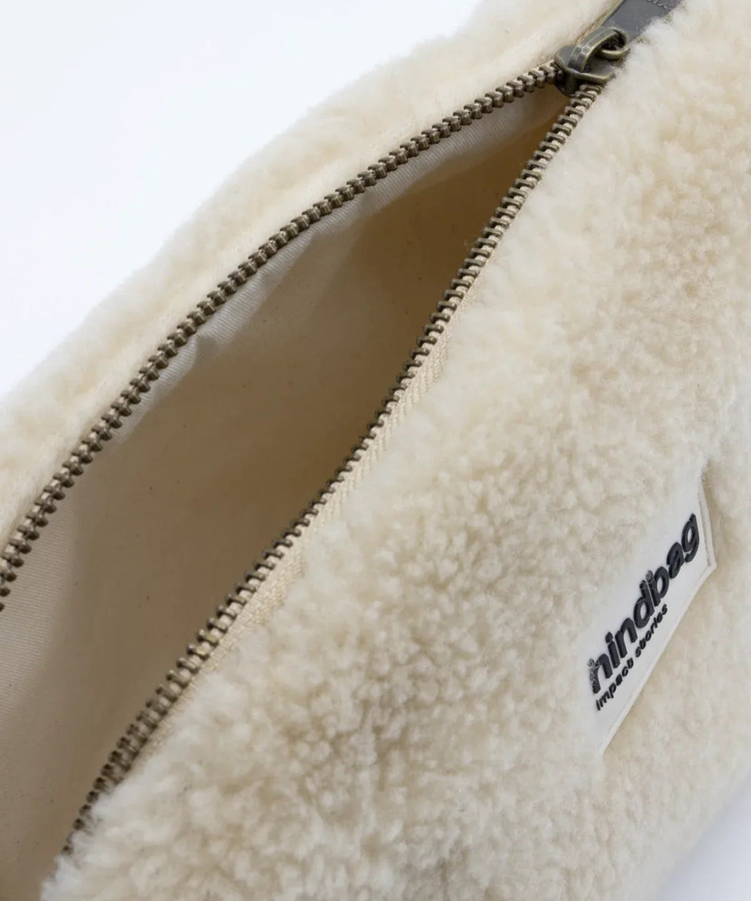 Hindbag - LEON Kulturbeutel • Teddy Beige - Kulturbeutel - ROSA ECK