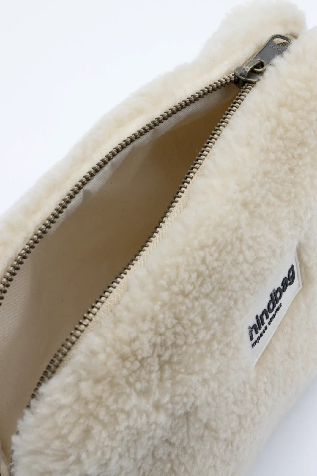 Hindbag - LEON Kulturbeutel • Teddy Beige - Kulturbeutel - ROSA ECK