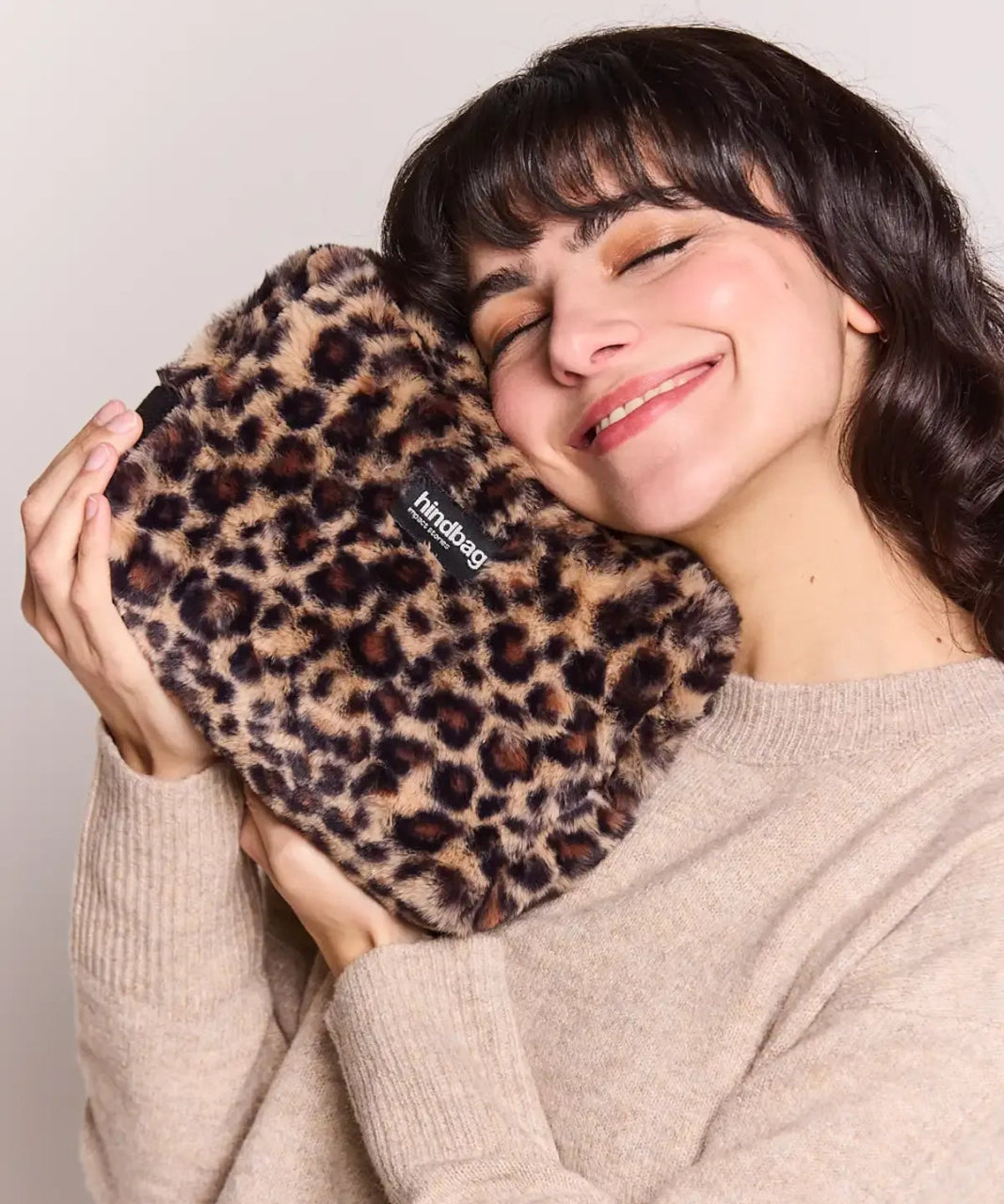 Hindbag - LEON Kulturbeutel • Teddy Leopard - Kulturbeutel - ROSA ECK