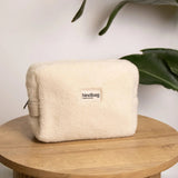 Hindbag - LEON Kulturbeutel • Teddy Weiß - Kulturbeutel - ROSA ECK