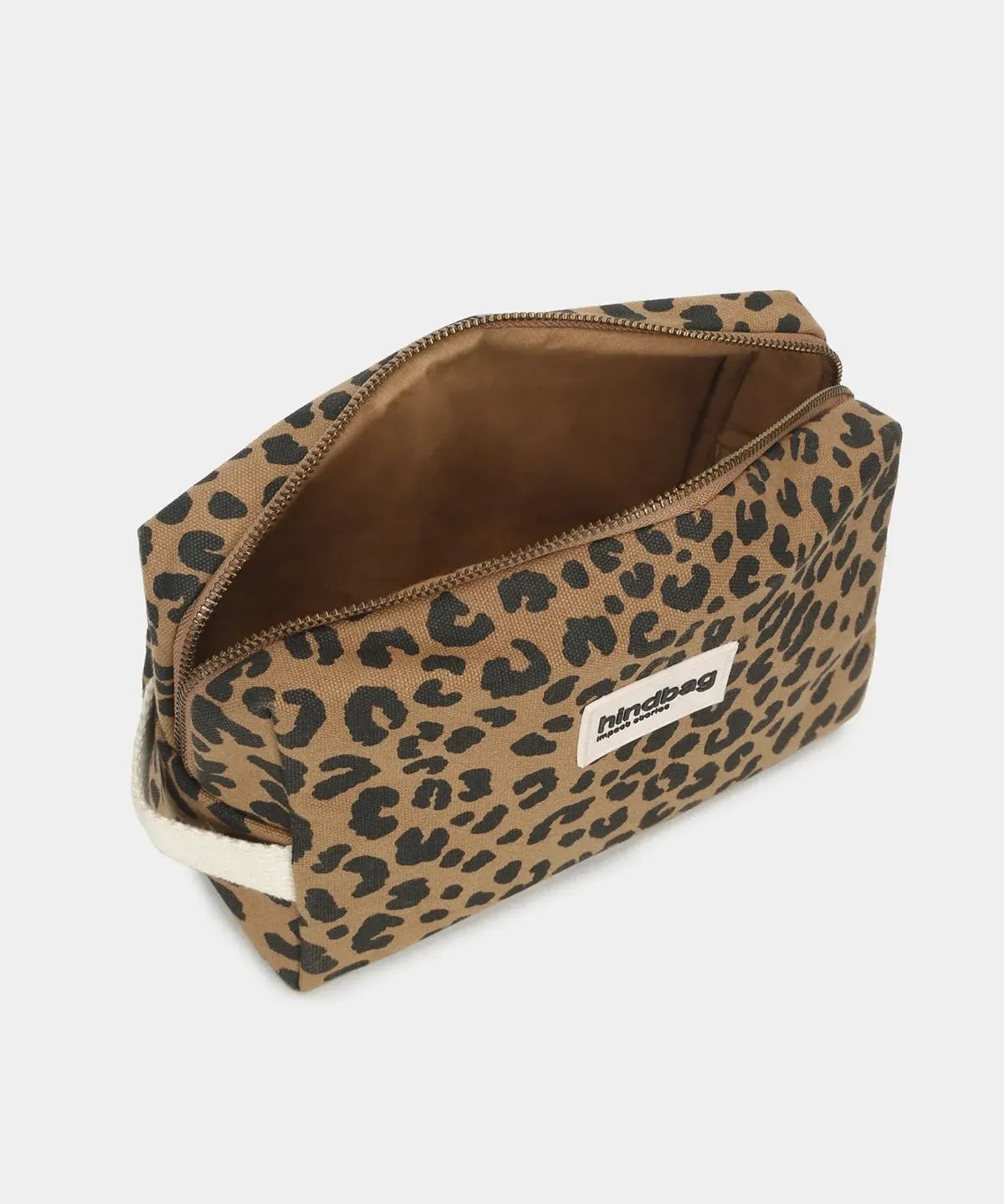 Hindbag - LEON Kulturbeutel | Zimt Leopard - Beutel - ROSA ECK Concept Store