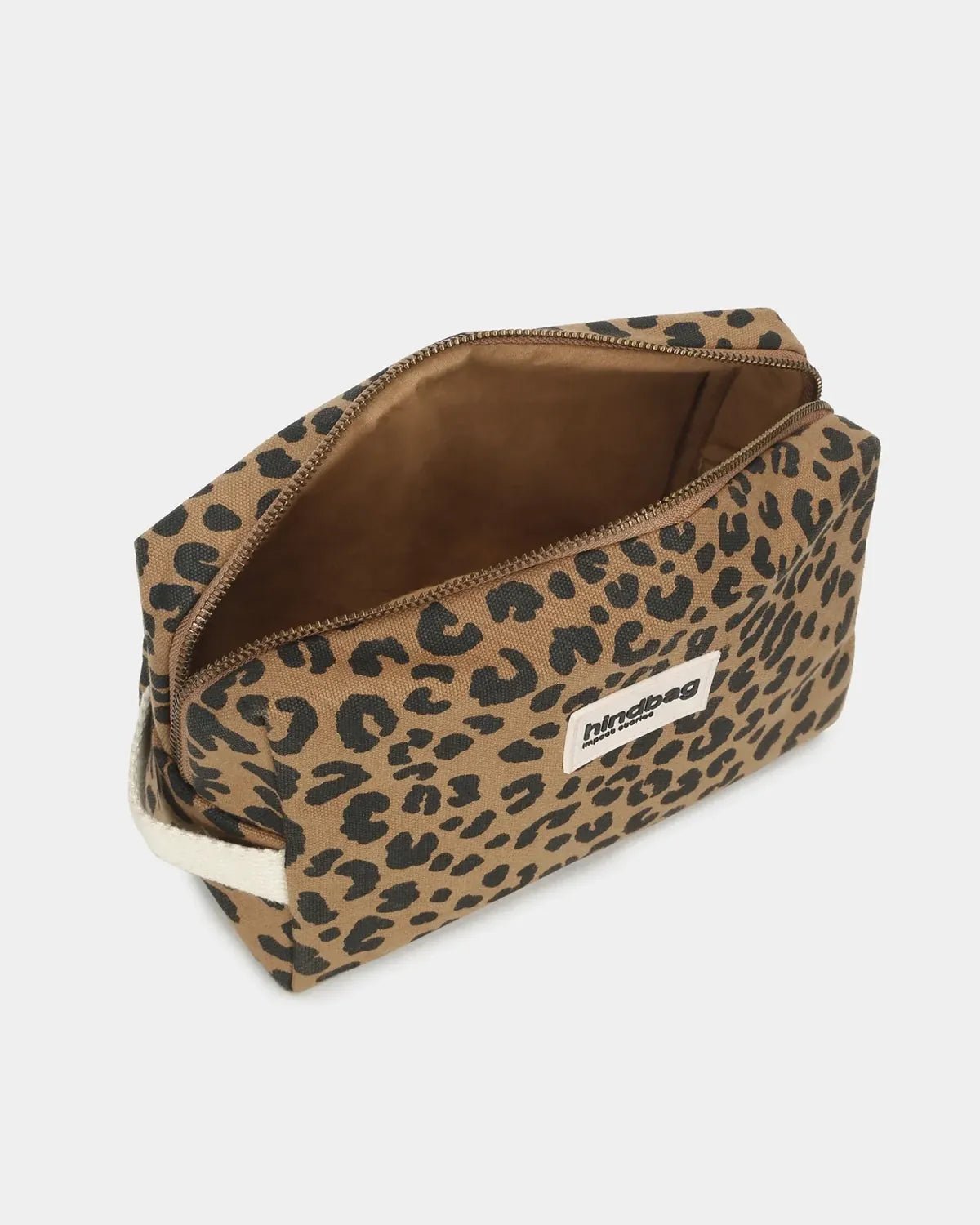 Hindbag - LEON Kulturbeutel | Zimt Leopard - Beutel - ROSA ECK Concept Store
