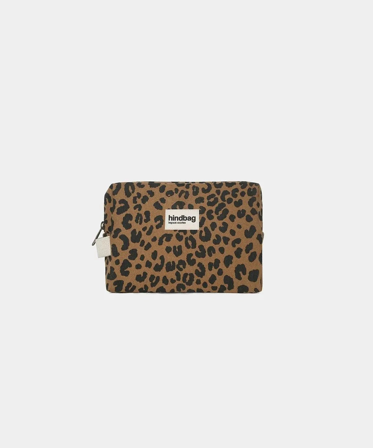 Hindbag - LEON Kulturbeutel | Zimt Leopard - Beutel - ROSA ECK Concept Store