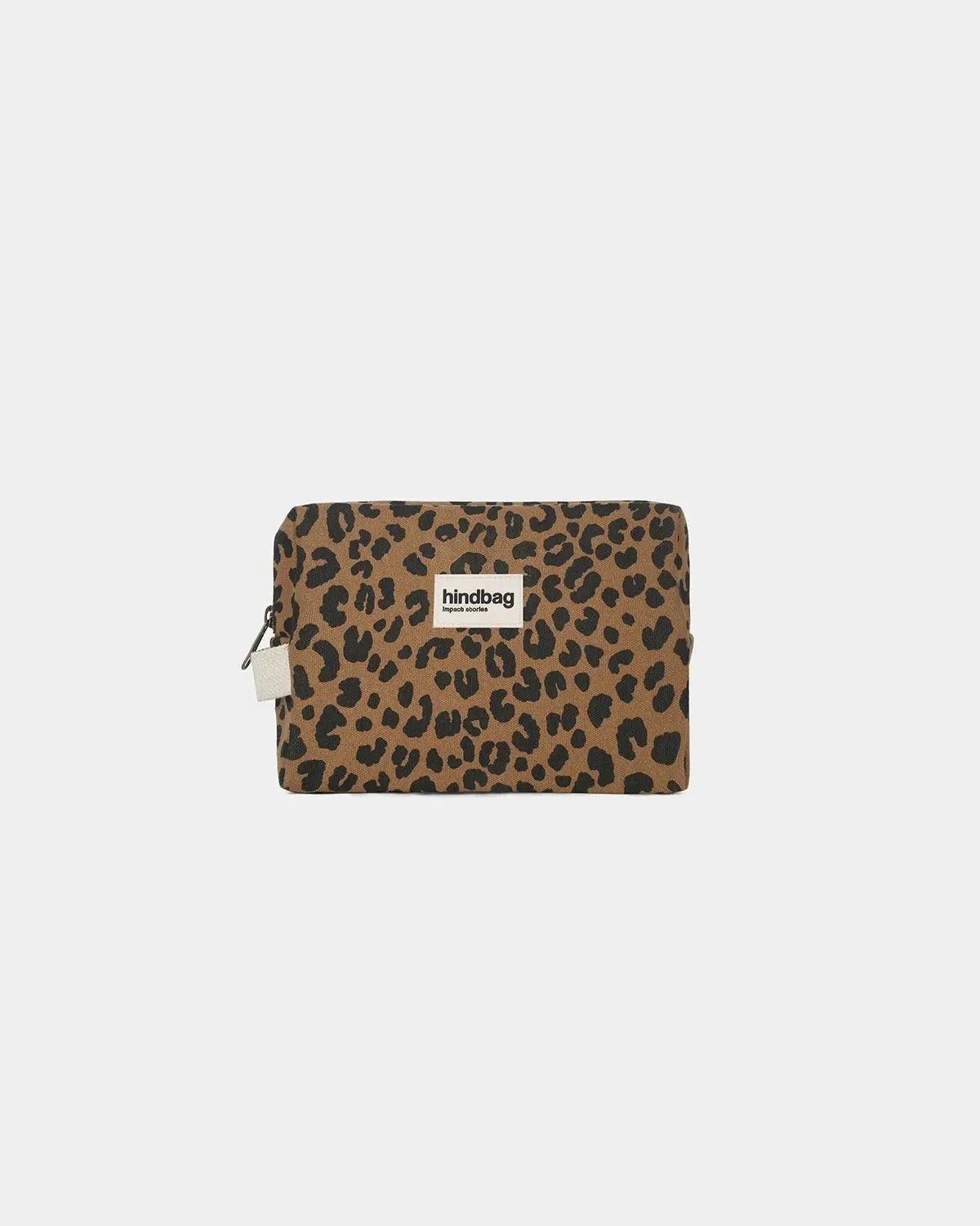 Hindbag - LEON Kulturbeutel | Zimt Leopard - Beutel - ROSA ECK Concept Store