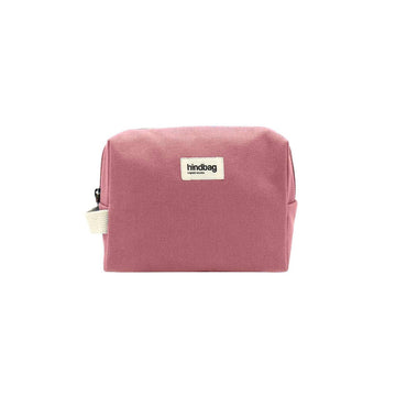 Hindbag - LEON Kulturbeutel/Kosmetiktasche Rosa - ROSA ECK - Blush, Rosa,