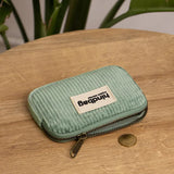 Hindbag - LILI Geldbeutel • Cord Mintgrün - Geldbeutel - ROSA ECK