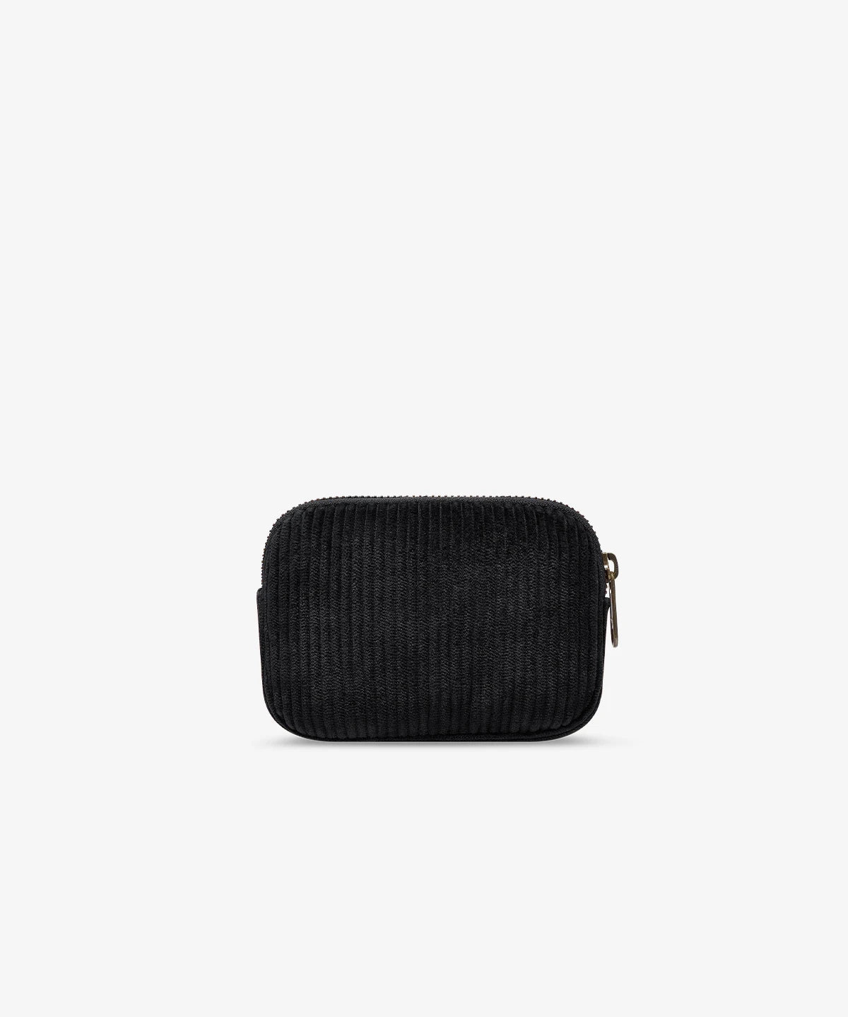 Hindbag - LILI Geldbeutel • Cord Schwarz - ROSA ECK