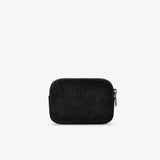 Hindbag - LILI Geldbeutel • Cord Schwarz - ROSA ECK
