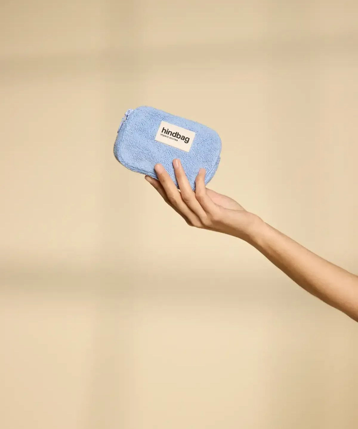 Hindbag - LILI Geldbeutel • Frottee Blau - Geldbeutel - ROSA ECK Concept Store