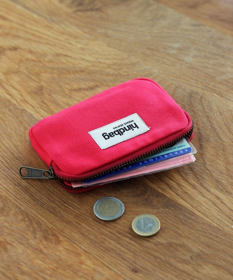 Hindbag - LILI Geldbeutel • Fuchsia Pink - Geldbeutel - ROSA ECK