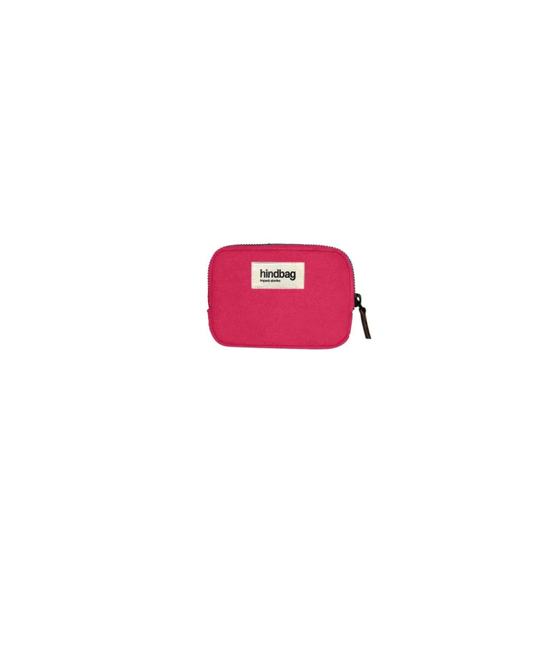 Hindbag - LILI Geldbeutel Fuchsia Pink - ROSA ECK