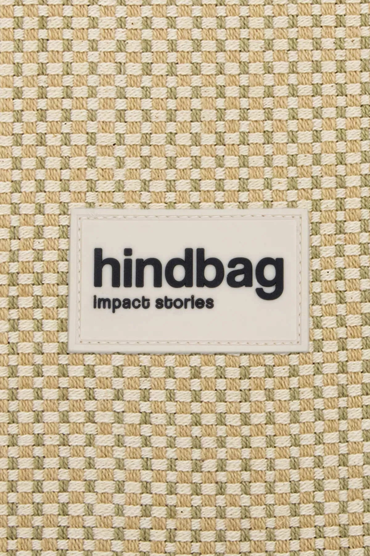 Hindbag - LILI Geldbeutel • Geflochten Naturweiß - ROSA ECK