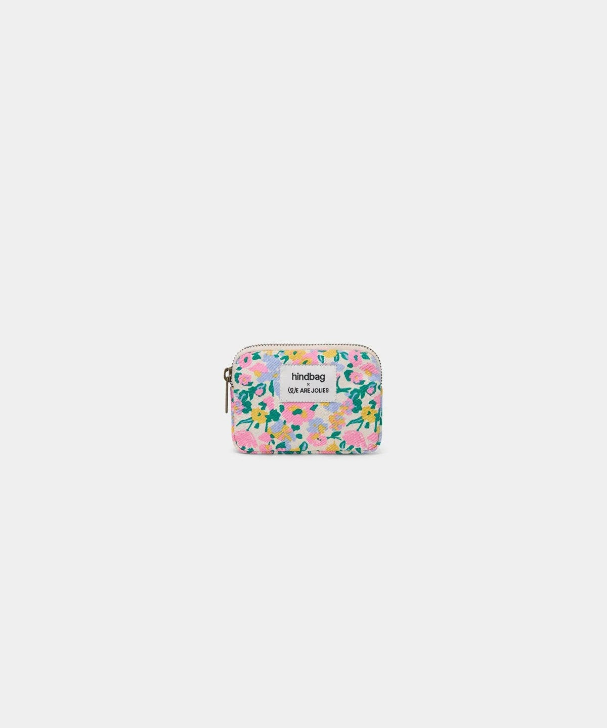 Hindbag - LILI Geldbeutel • Pastel Bloom - ROSA ECK