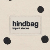 Hindbag - LILI Geldbeutel • Punkte Naturweiß - ROSA ECK