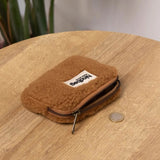 Hindbag - LILI Geldbeutel • Teddy Braun - Geldbeutel - ROSA ECK