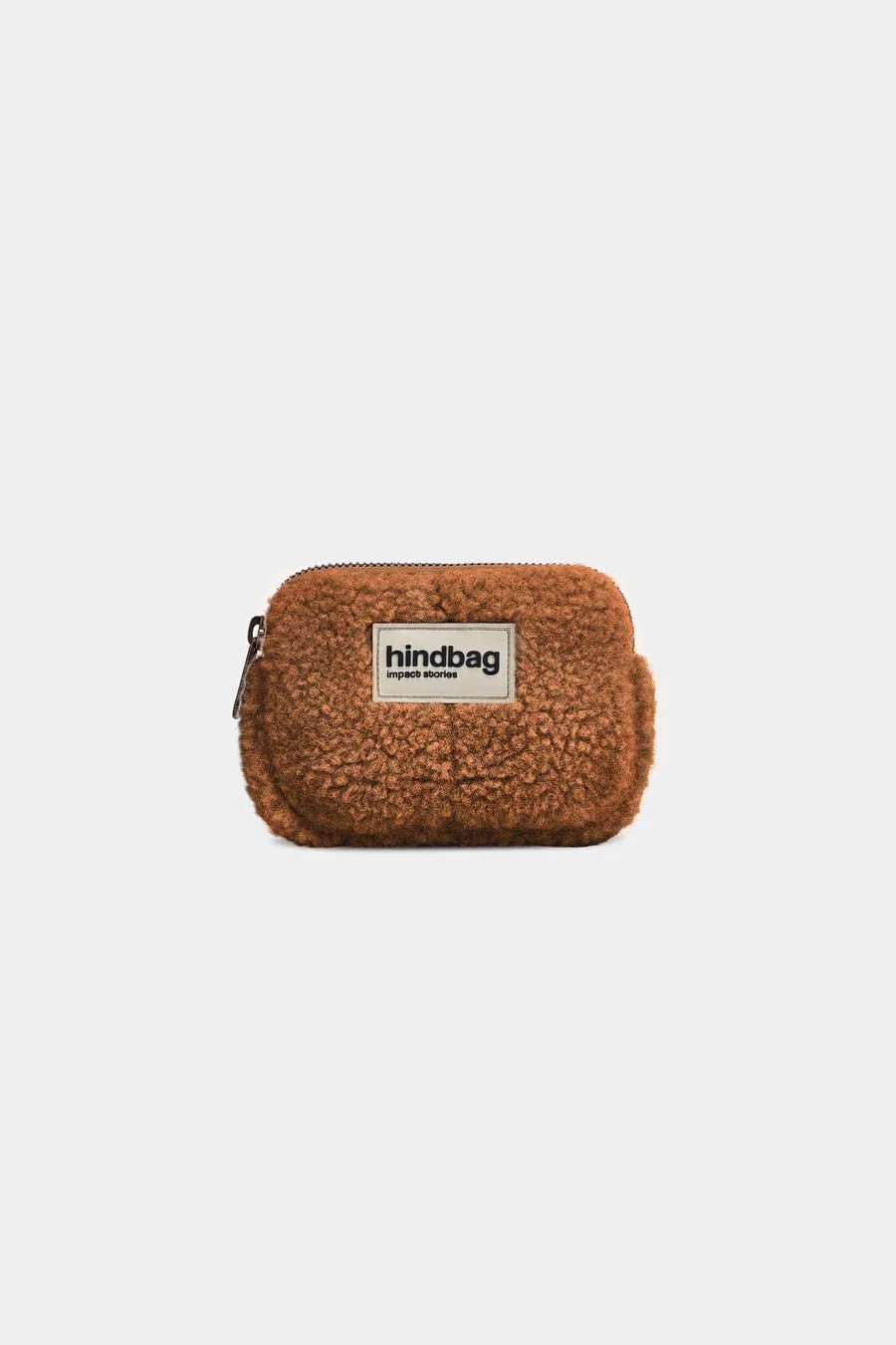 Hindbag - LILI Geldbeutel • Teddy Braun - Geldbeutel - ROSA ECK