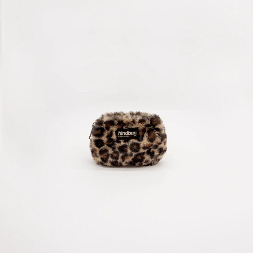 Hindbag - LILI Geldbeutel • Teddy Leopard - Geldbeutel - ROSA ECK