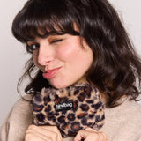 Hindbag - LILI Geldbeutel • Teddy Leopard - Geldbeutel - ROSA ECK