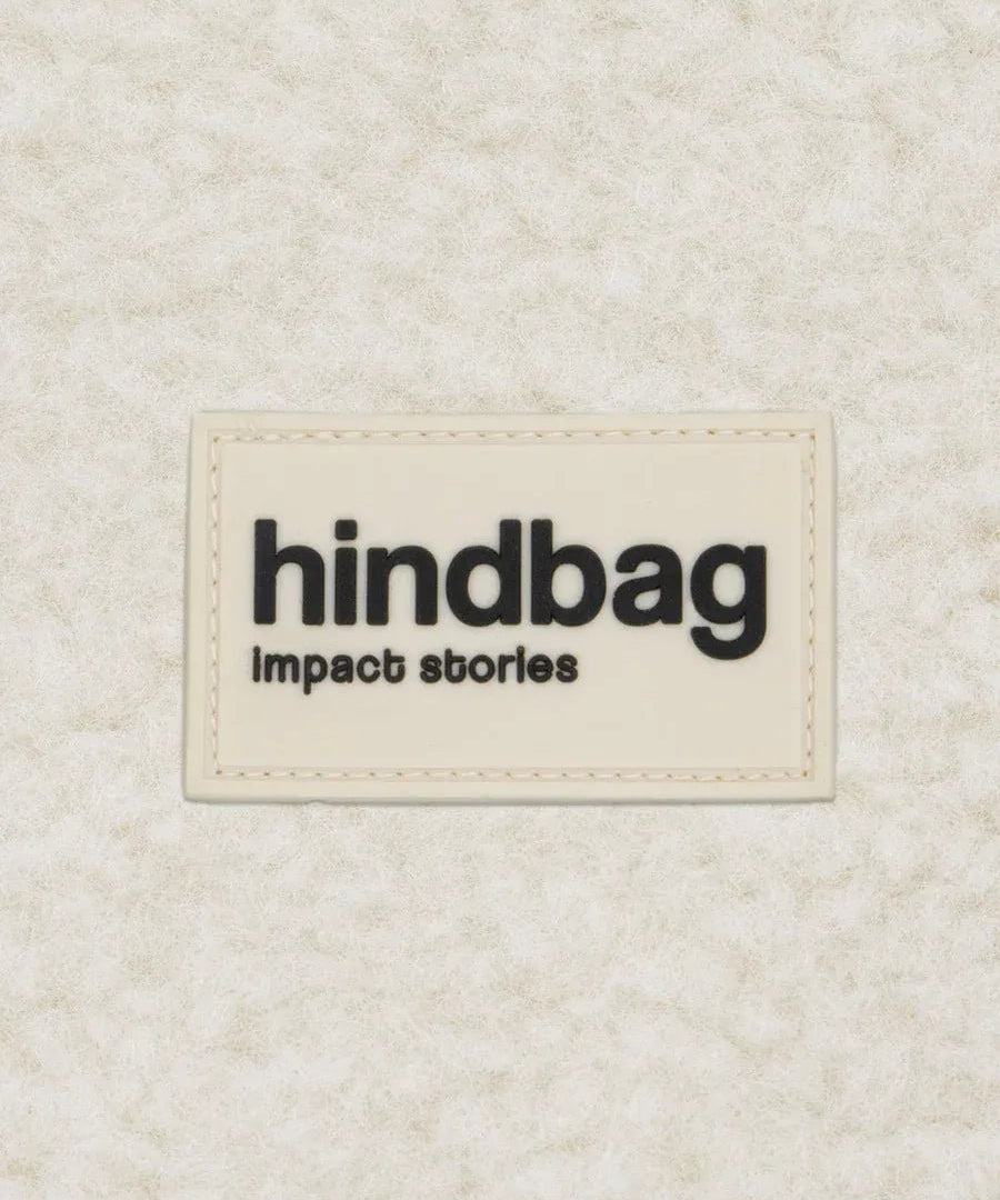 Hindbag - LILI Geldbeutel • Teddy Weiß - Geldbeutel - ROSA ECK