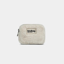 Hindbag - LILI Geldbeutel • Teddy Weiß - Geldbeutel - ROSA ECK
