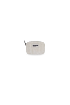 Hindbag - LILI Geldbeutel | Velours Cord Beige - ROSA ECK - Weiß, ,