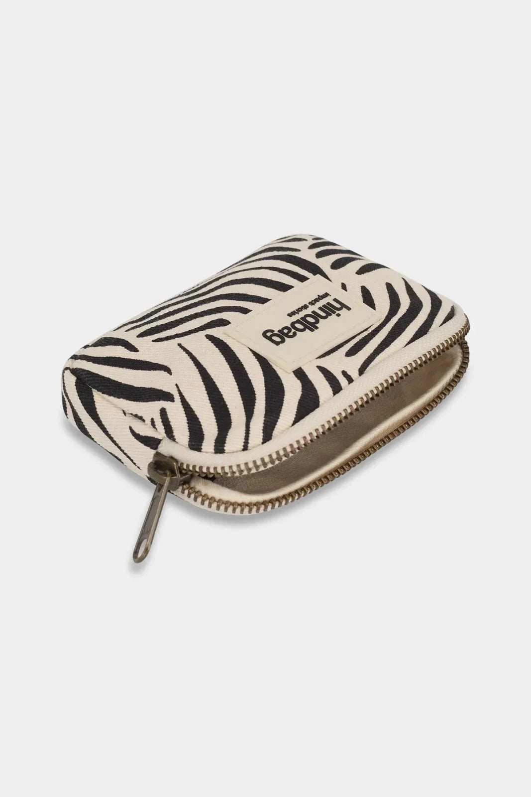 Hindbag - LILI Geldbeutel • Zebra Naturweiß - Geldbeutel - ROSA ECK