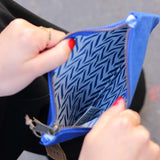 Hindbag - LOU Etui/Mäppchen Blau - ROSA ECK - Blau, Bleu électrique,