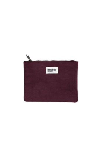 Hindbag - LOU Etui/Mäppchen Pflaumenrot - ROSA ECK - Prune, ,