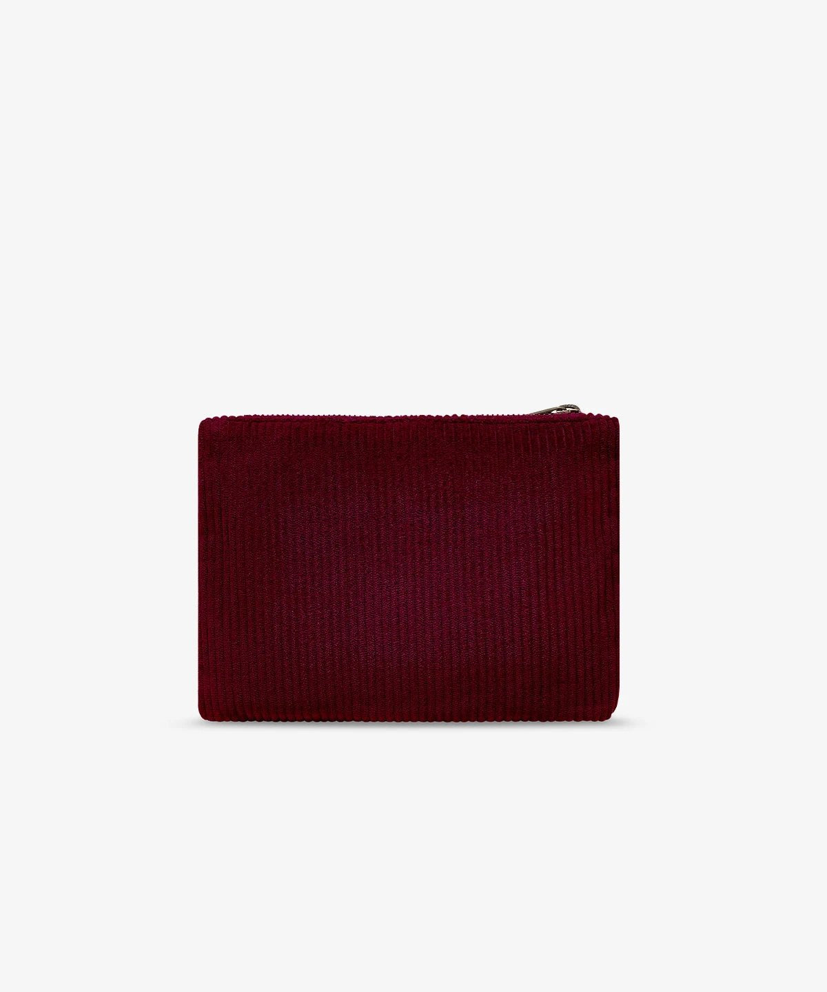 Hindbag - LOU Etuis/Mäppchen • Cord Bordeauxrot - ROSA ECK