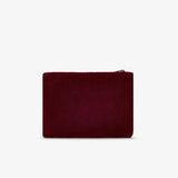 Hindbag - LOU Etuis/Mäppchen • Cord Bordeauxrot - ROSA ECK